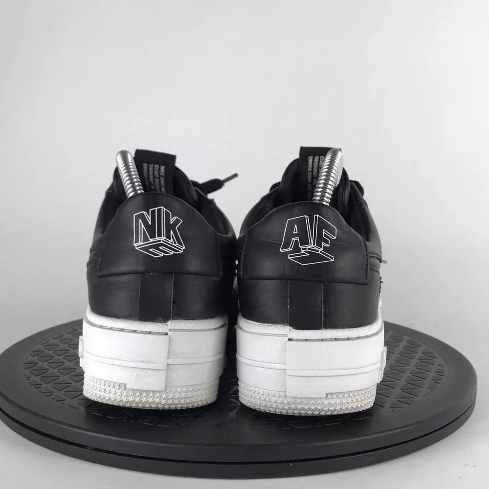 Nike Air Force 1 Pixel Black/White Athletic Shoes CK6649-001 Women’s Size 8 - Picture 6 of 12